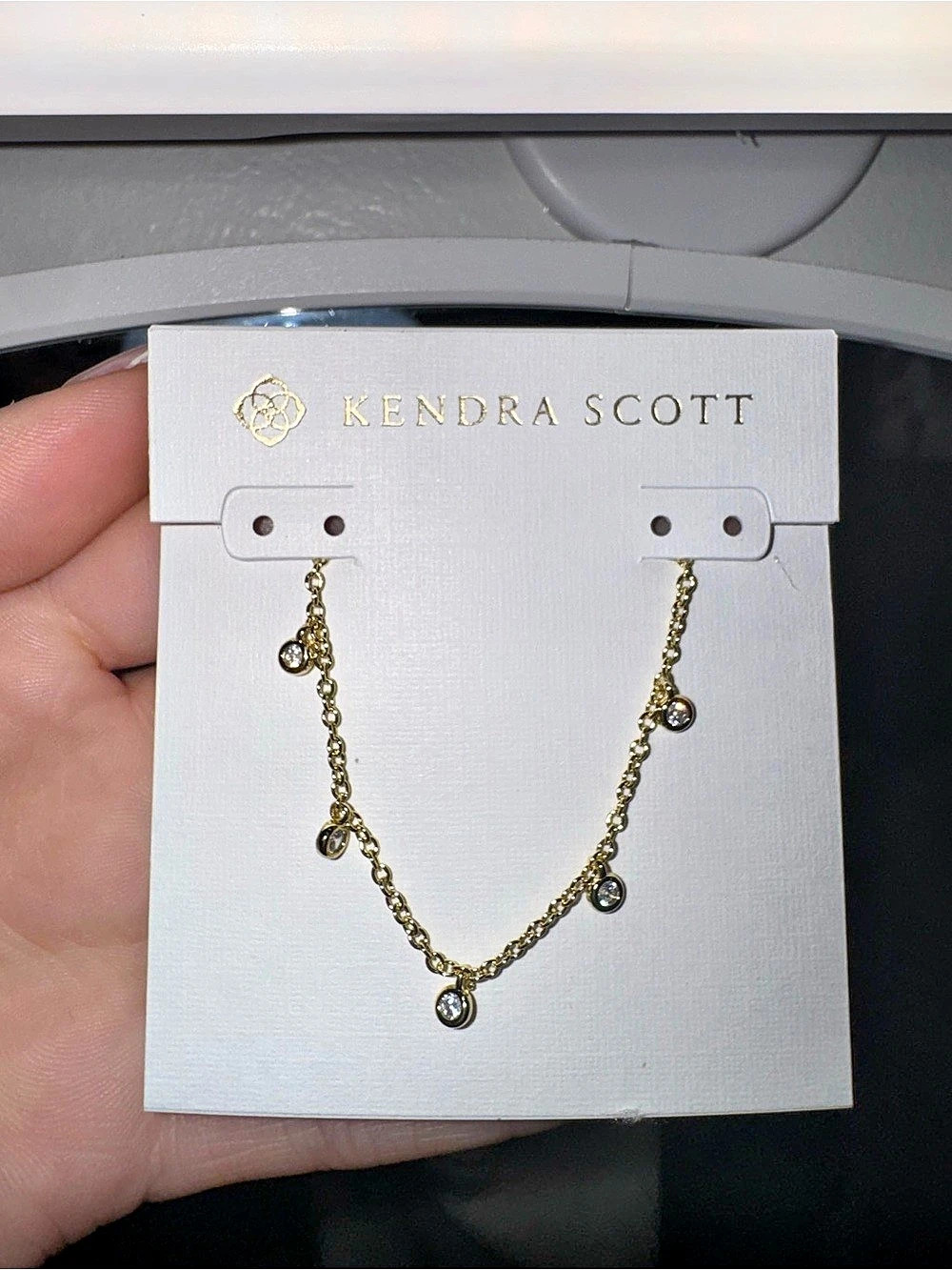 Kendra Scott Amelia Chain Necklace in Gold Like New